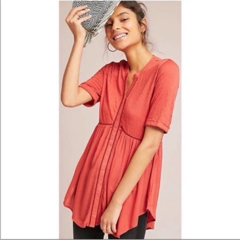 Anthropologie Akemi + Kin Veria Runic Top